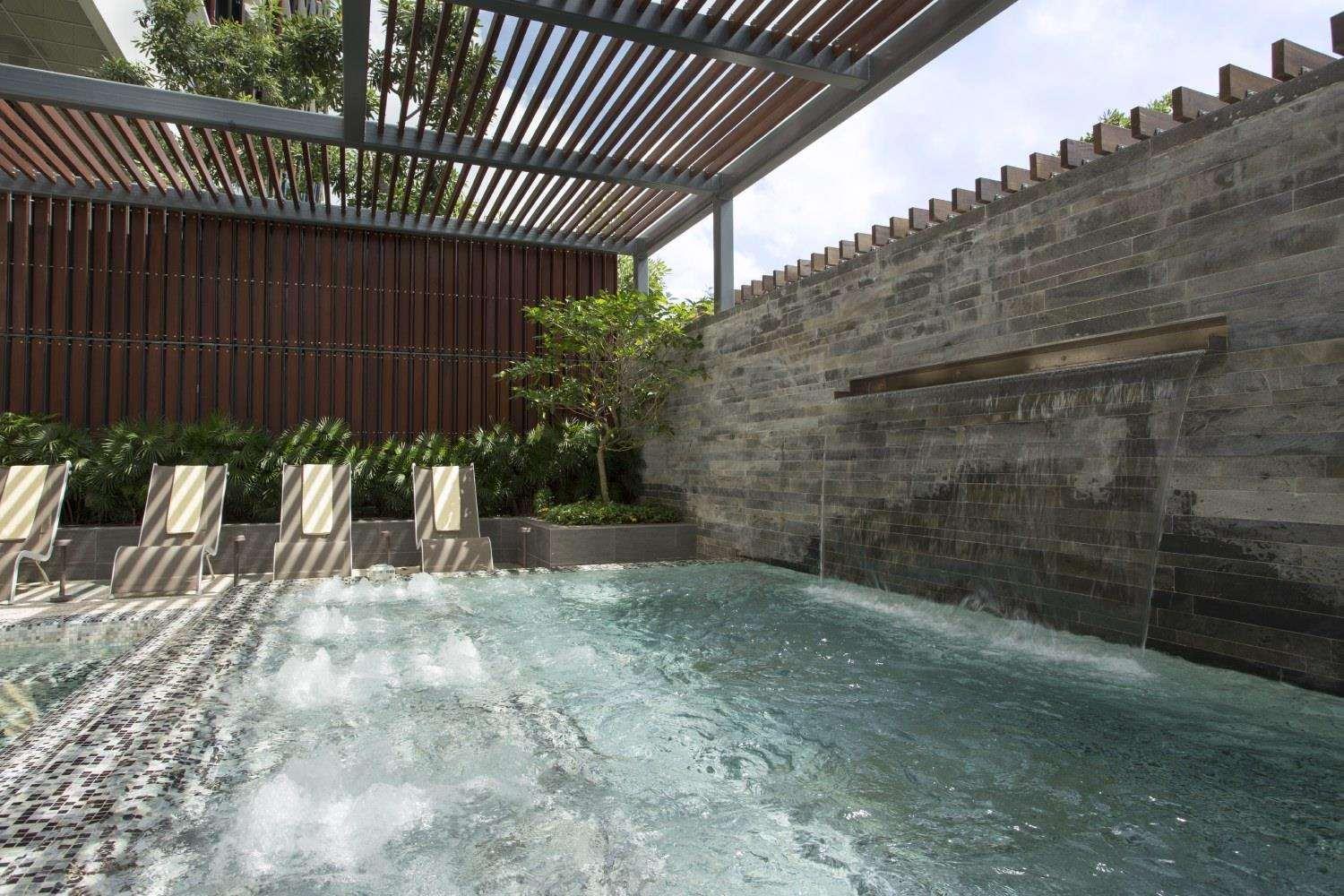 One Farrer Hotel سنغافورة المظهر الخارجي الصورة The private pool of a private house