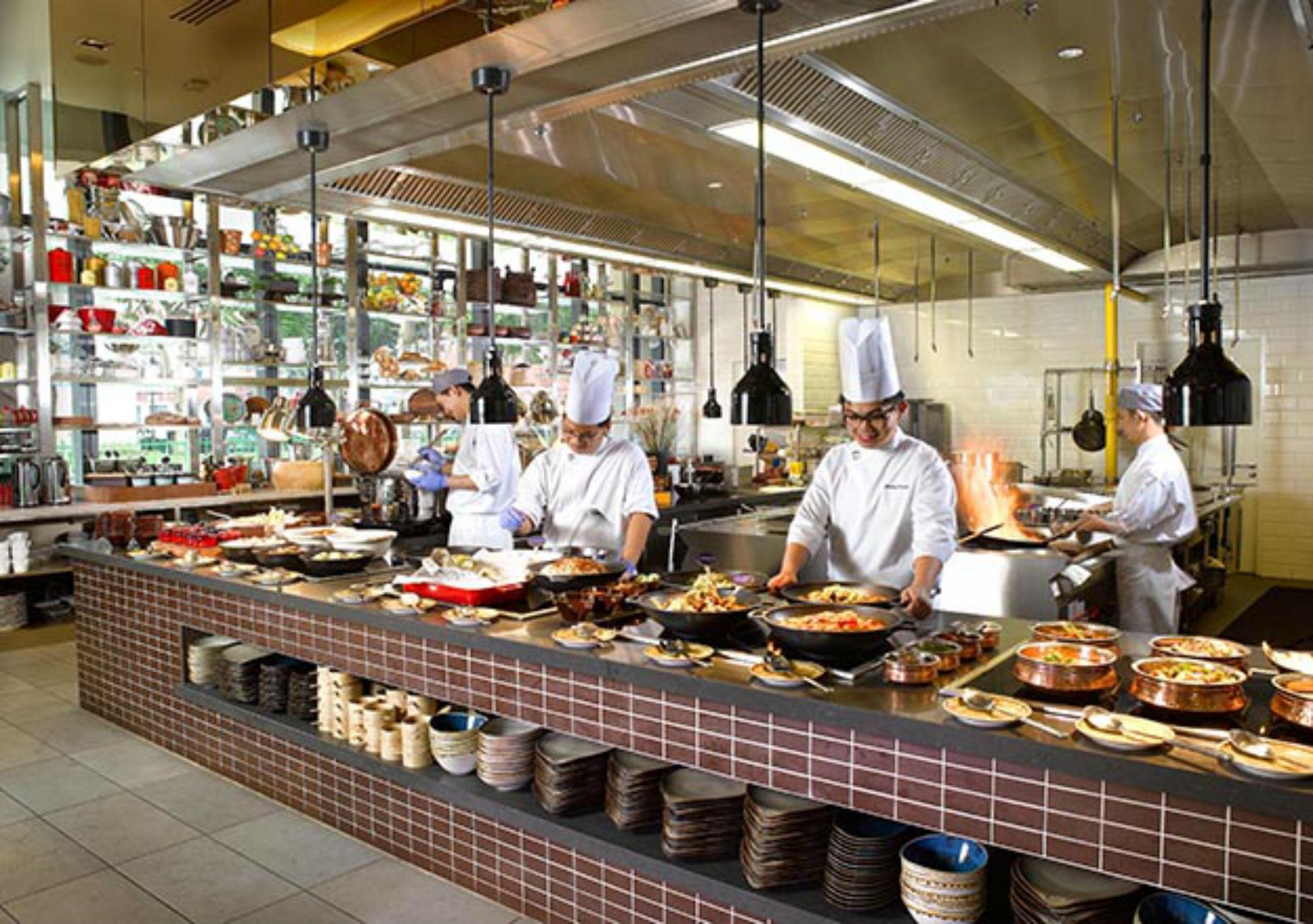 One Farrer Hotel سنغافورة المظهر الخارجي الصورة A commercial kitchen