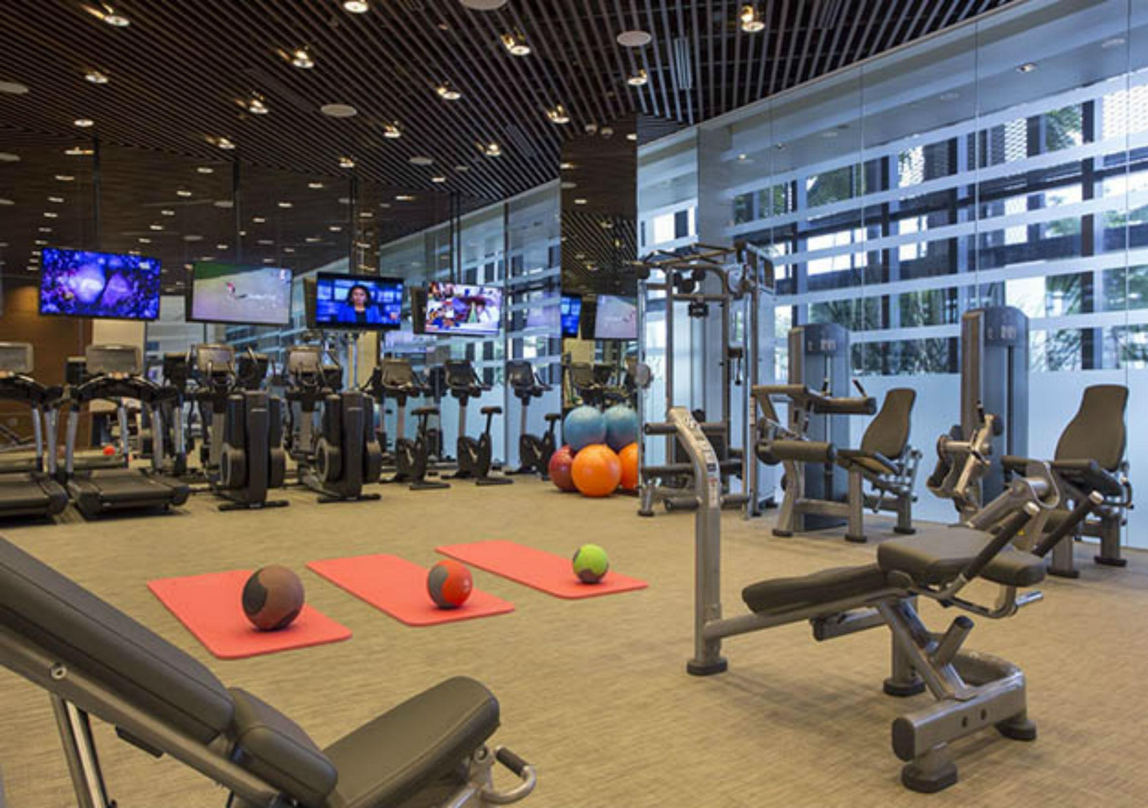One Farrer Hotel سنغافورة المظهر الخارجي الصورة The gym at the hotel