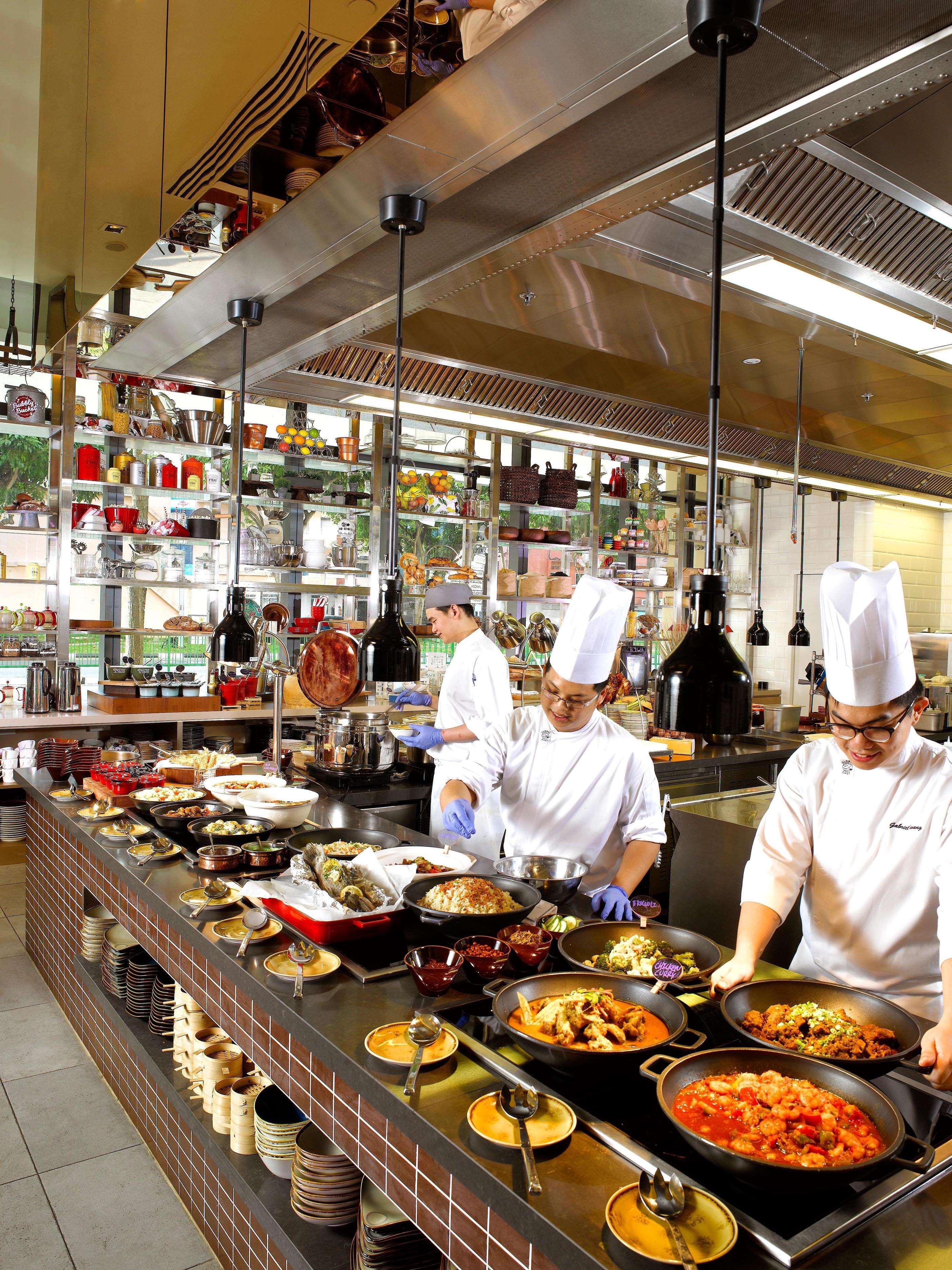 One Farrer Hotel سنغافورة المظهر الخارجي الصورة A commercial kitchen
